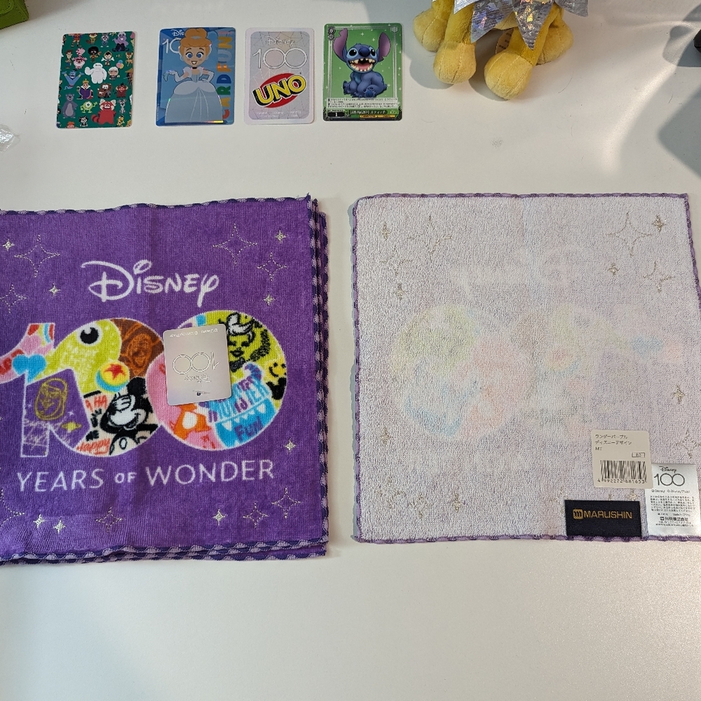 Exclusive Disney 100 Years of Wonder Mini Towel! 🎉✨